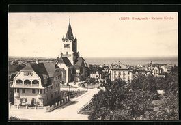 AK Rorschach, Reform. Kirche, 1914