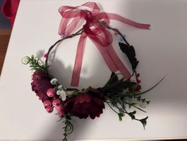 Blumenkranz für Haare