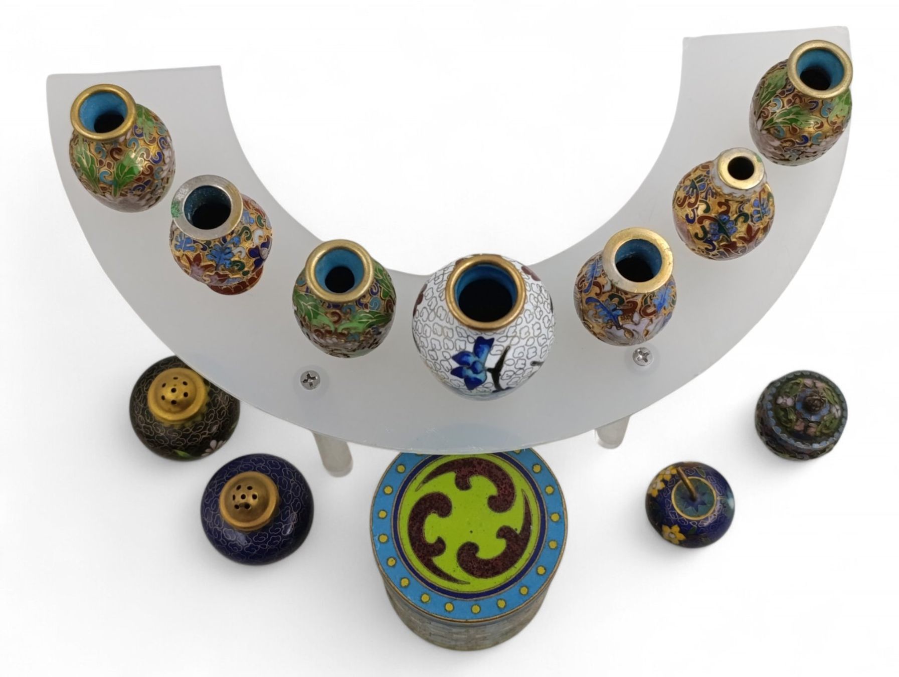 Vasi & Recipienti: Sammlung chinesische Cloisonné – 12 Objekte – Usato da Hochfelden venduto da Relict 2