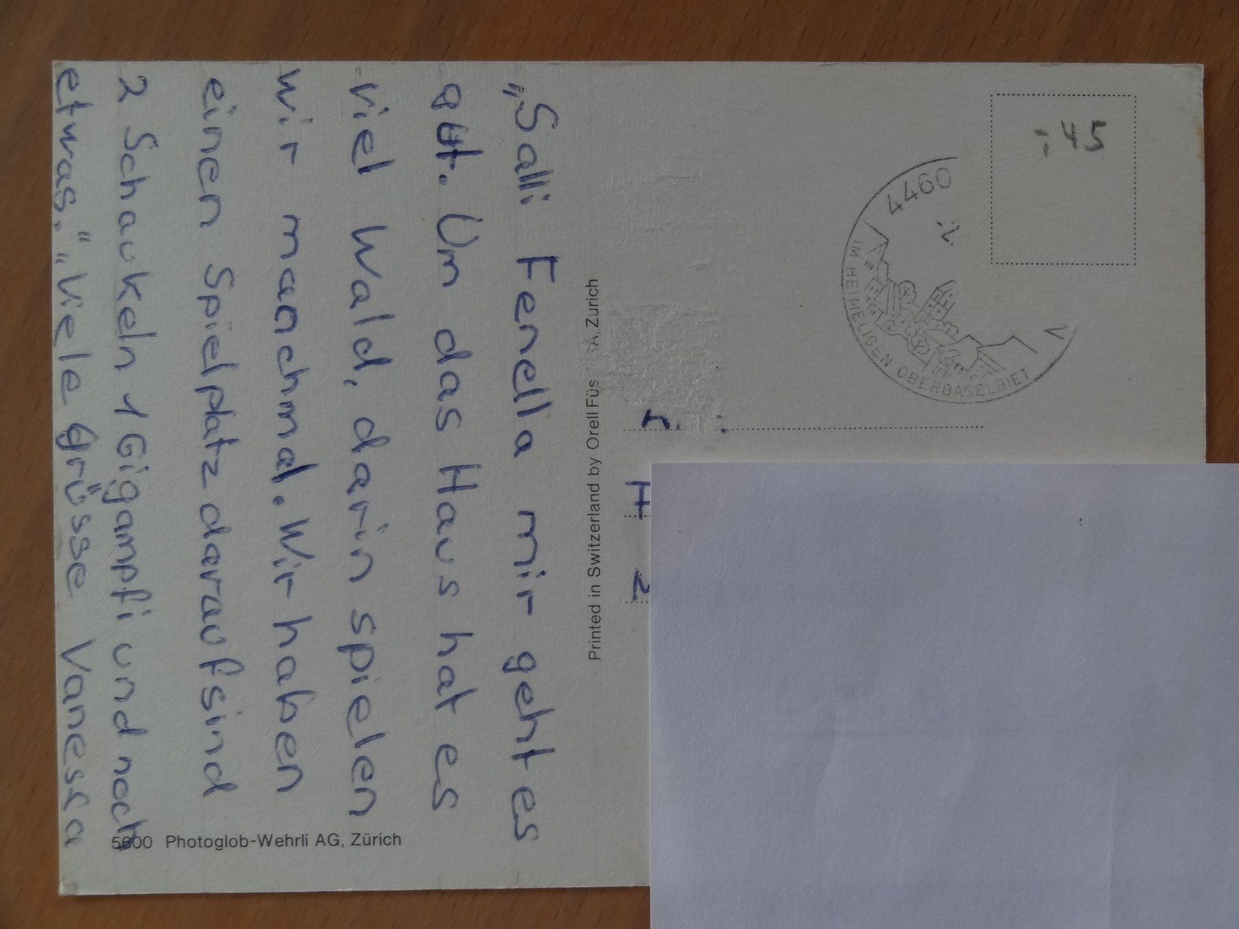 Cartoline postali: Gelterkinden - Baselland – Usato da St Léonard venduto da Riglin 1
