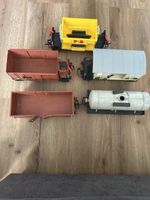 Eisenbahnwagons Konvolut 5 Stk.