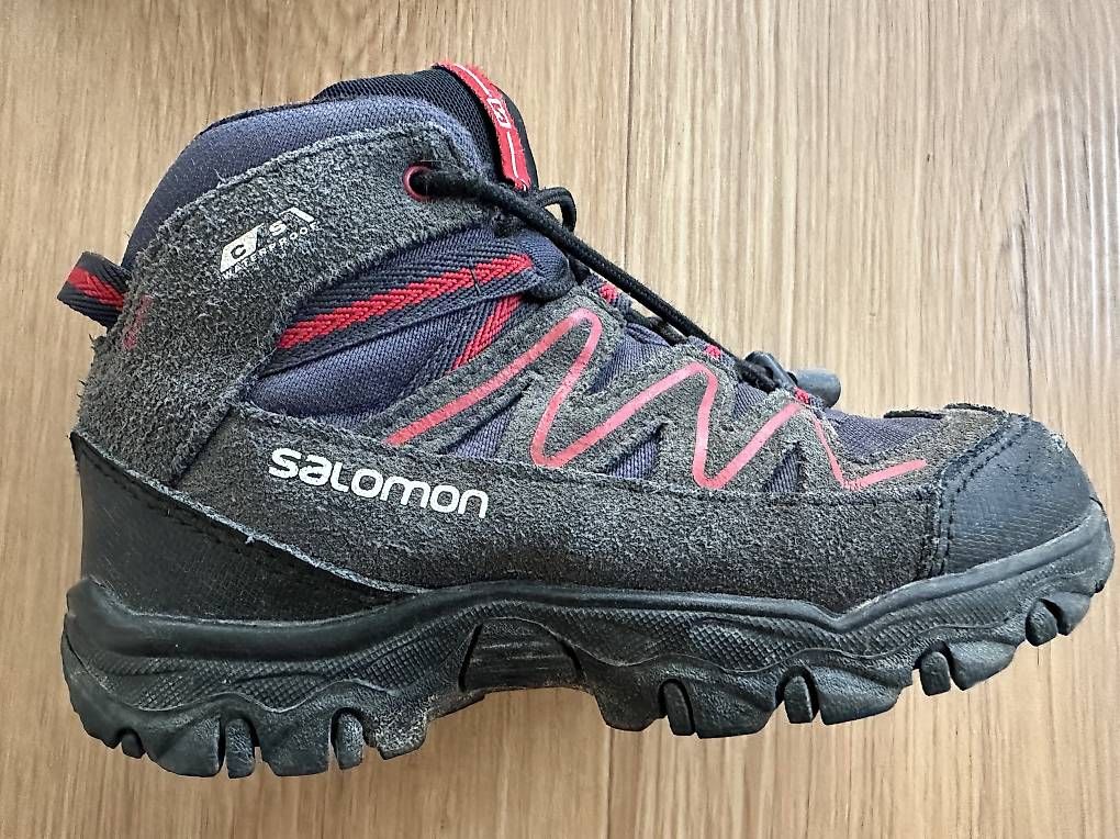 Salomon Scarpe da uomo: Salomon Trekkingschuhe waterproof 30 – Usato da Buchrain venduto da eule2109 1
