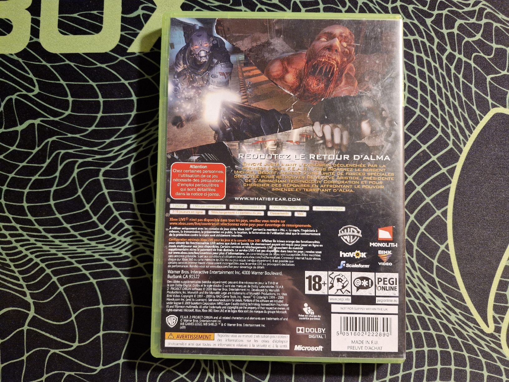 Spiele: F.E.A.R 2 Project Origin – Gebraucht aus Cugy/FR von Lord-Beskar 1