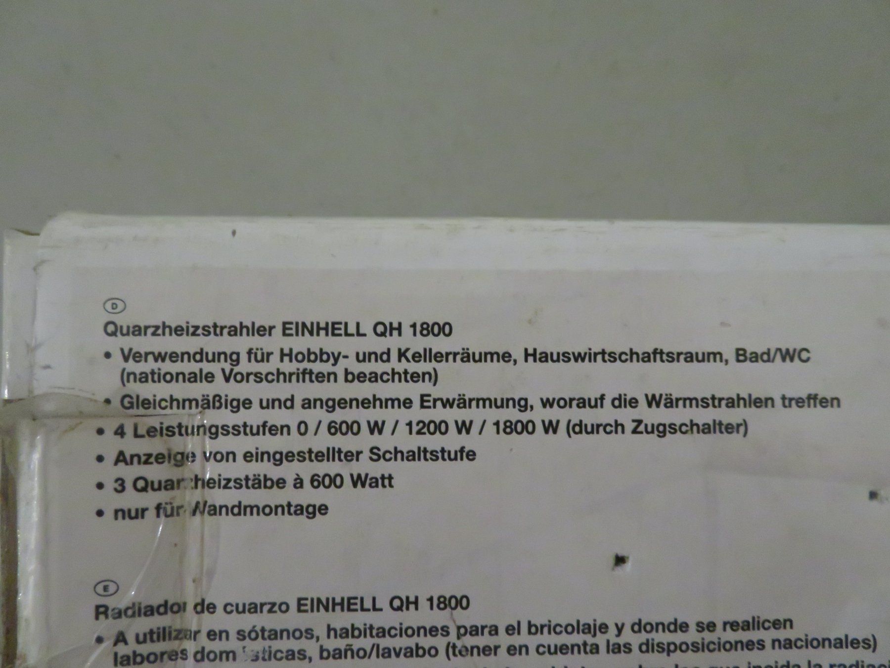 Heizgeräte: Quarzheizstraler – Gebraucht aus Weinfelden von aero900 7