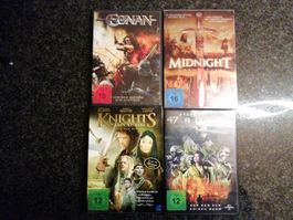 4 Actionfilme: Conan, 47 Ronin, usw. DVD