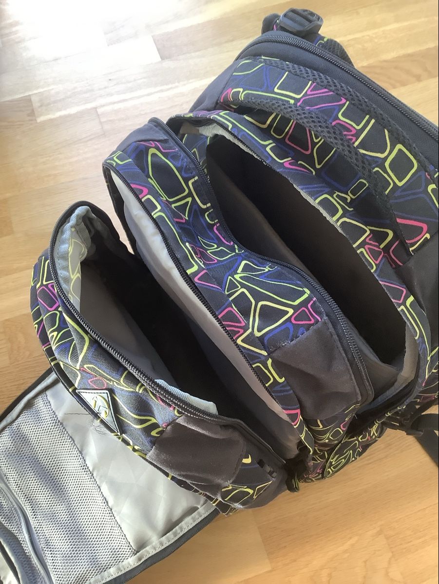 Satch Zaini: Satch Match Plus Schulrucksack schwarz mit Muster – Usato da Adliswil venduto da Urspirit 5