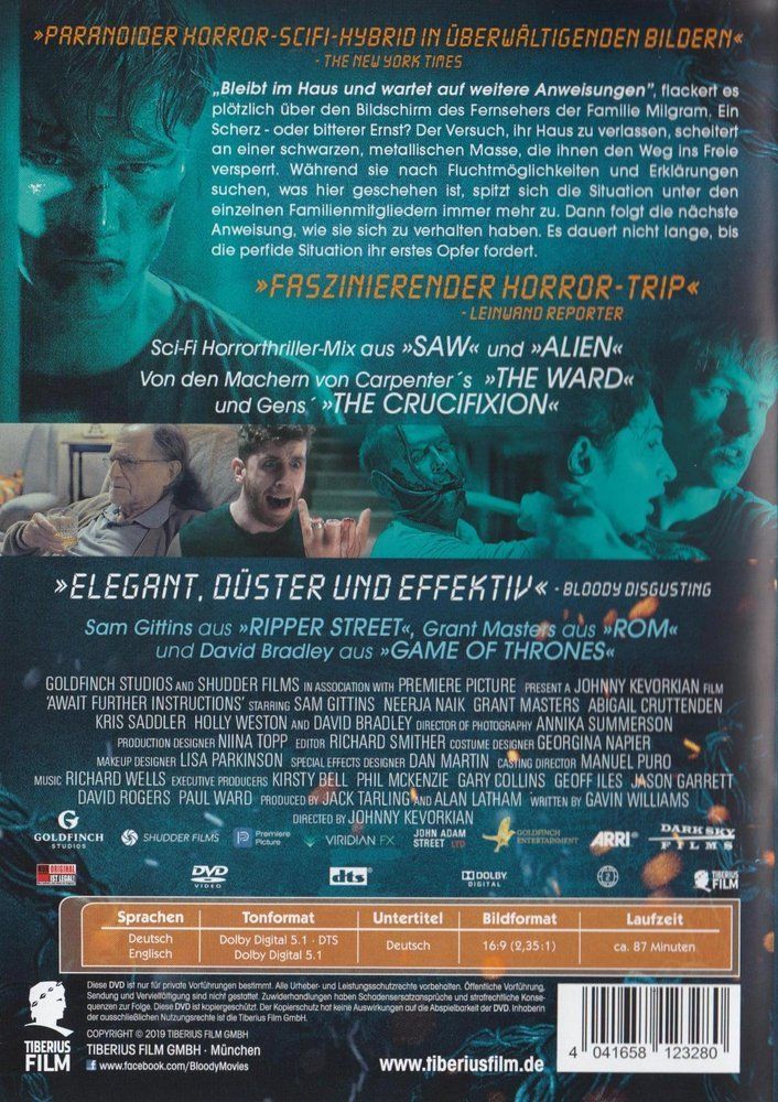Alle DVDs: Controlled - Bewahren Sie Ruhe (2018) Sci-Fi Horror/DVD – Gebraucht aus Volketswil von cinephilia 1