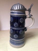 Oktoberfest Bierkrug mit Zinndeckel Versand möglich