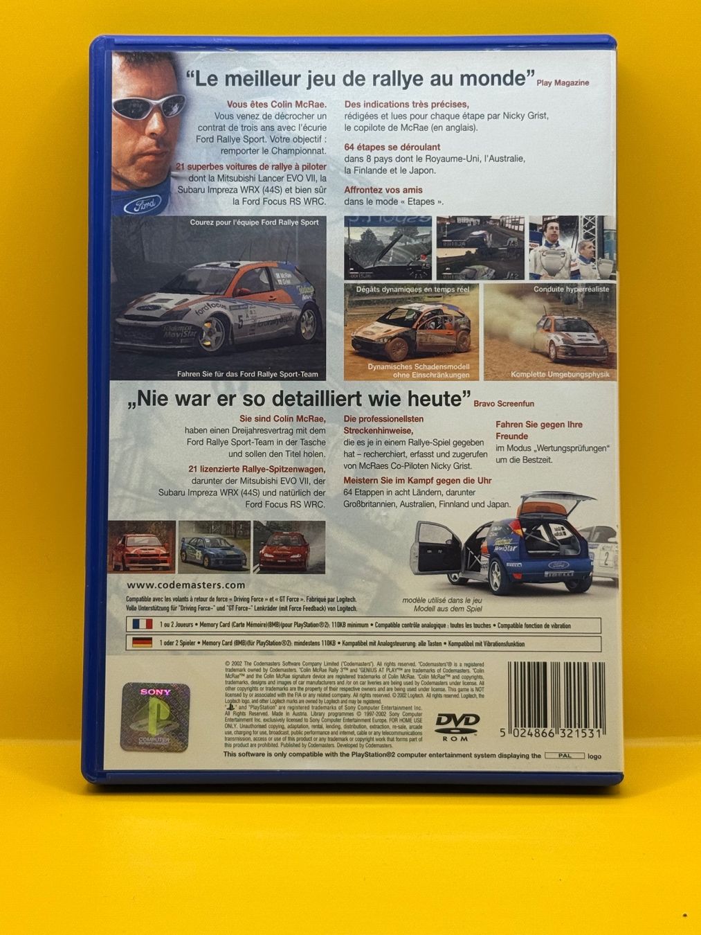 Spiele: Colin Mcrae Rally 3 - Playstation 2 – Gebraucht aus Dietikon von gab_qz7y 1