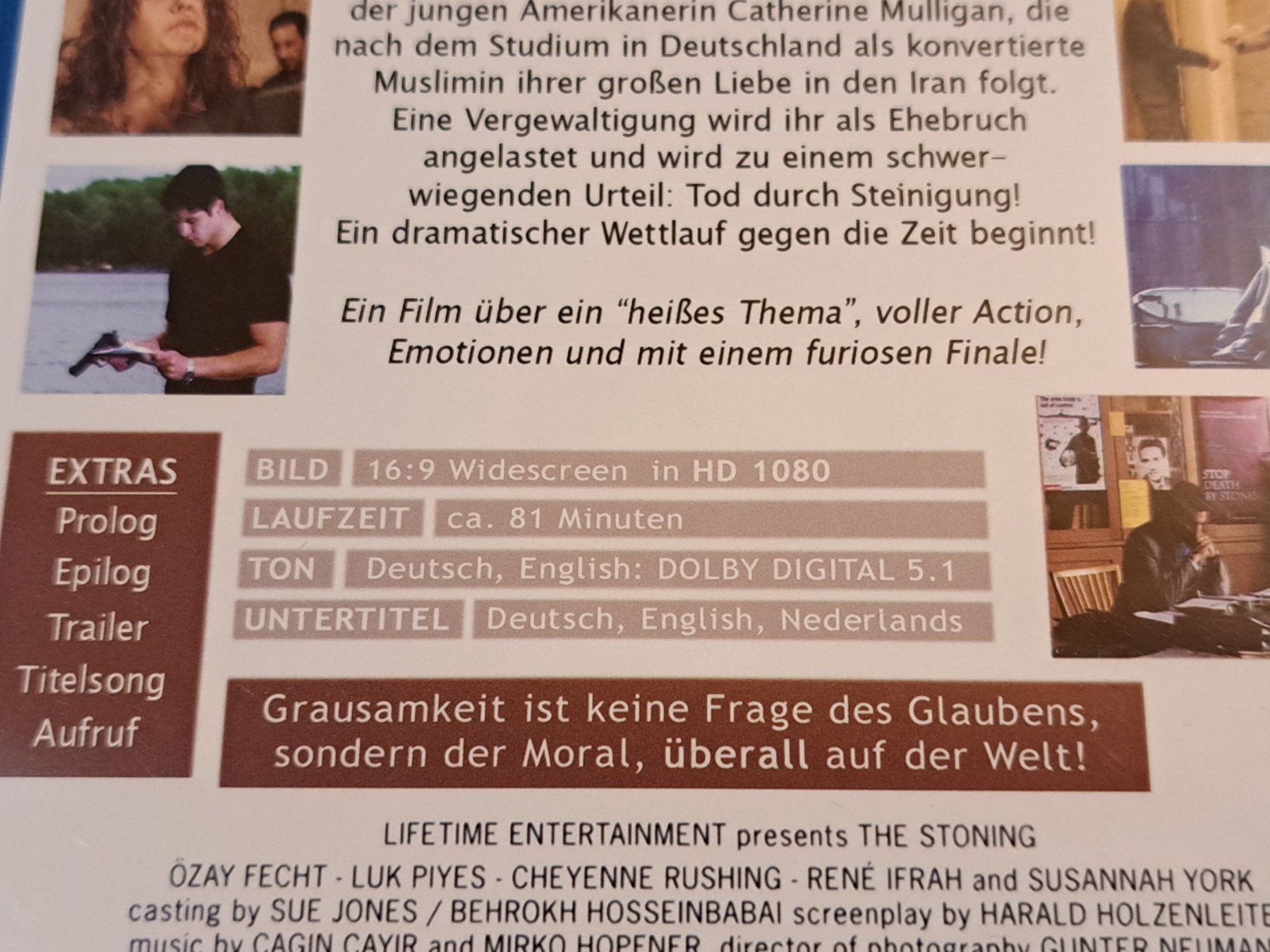 Tutti i DVDs: Blu-Ray Die Steinigung mit Cheyenne Rushing. 2006 – Nuovo (secondo la descrizione) da Unterseen venduto da Kanica 3