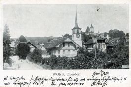 Worb   BE   -  Oberdorf       um 1916