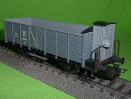 HAG 335.03 SBB Güterwagen L6 Nr 58136 mit Bühne u. Bremshaus