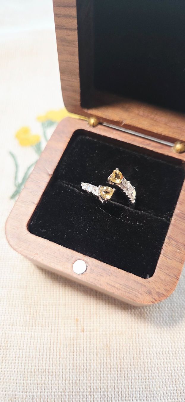Ringe: NEW - S925 Citrine Ring (Adjustable) – Neu (gemäss Beschreibung) aus Zürich von cin_wcf6 2