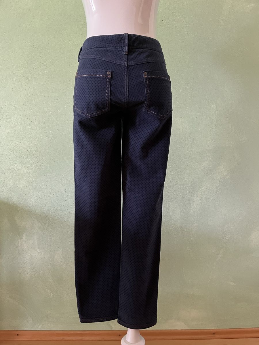 Pantaloni: Thomas Rath: Schöne Hose Gr. 36 blau samt – Nuovo (secondo la descrizione) da Basel venduto da Baseline28 2