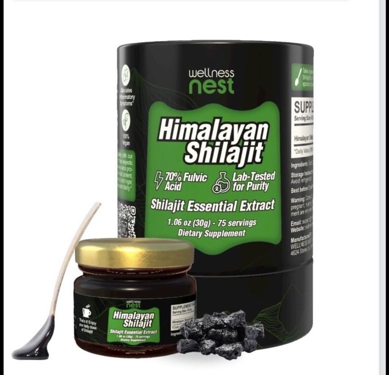 100% Original Himalaya Altai Shilajit Resin-Harz | 50g | Über 86+ Spurenelemente Kaufen Bei