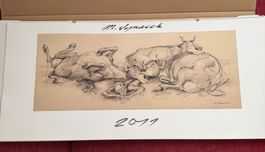 Kalender Martin Synacek 2011 Appenzell