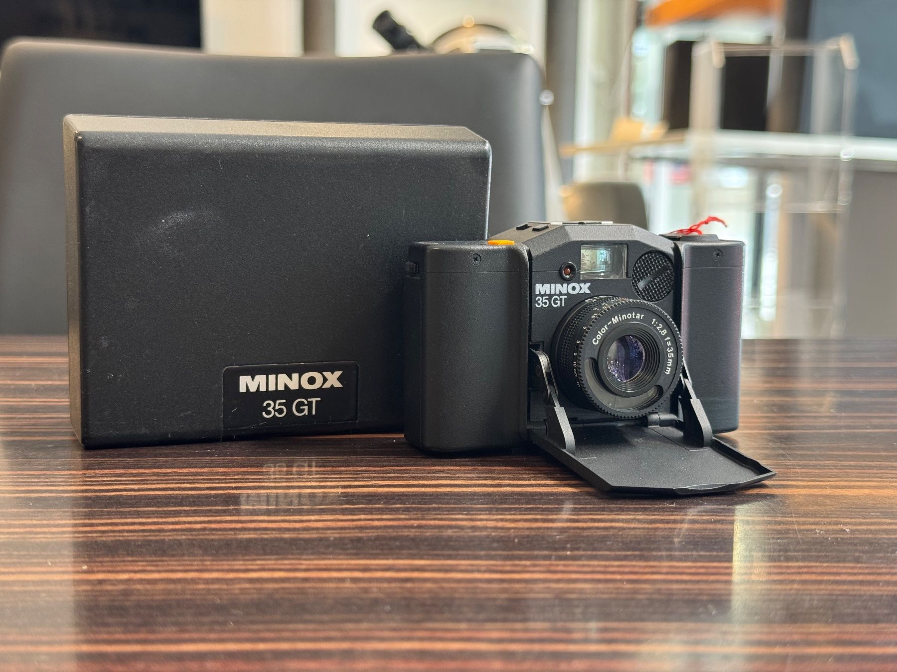 Minox Kamera: Minox 35 GT Kleinbildkamera mit Box – Gebraucht aus Zürich von KochphotoAG