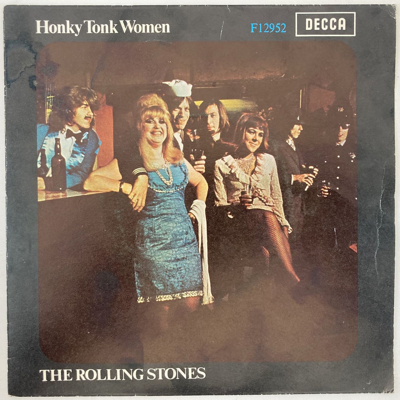 Schallplatten: ROLLING STONES - HONKY TONK WOMEN – Gebraucht aus Bottens von hotter-than-hell