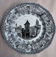 Rare Assiette de Collection Schramberg - Vue de "ZURICH"