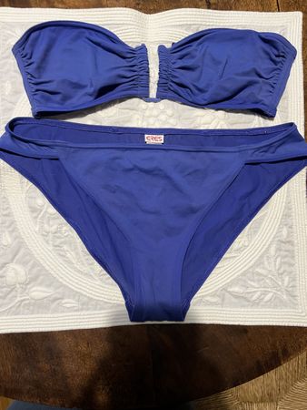 Maillot de bain bandeau Eres taille 40 et pochette eres