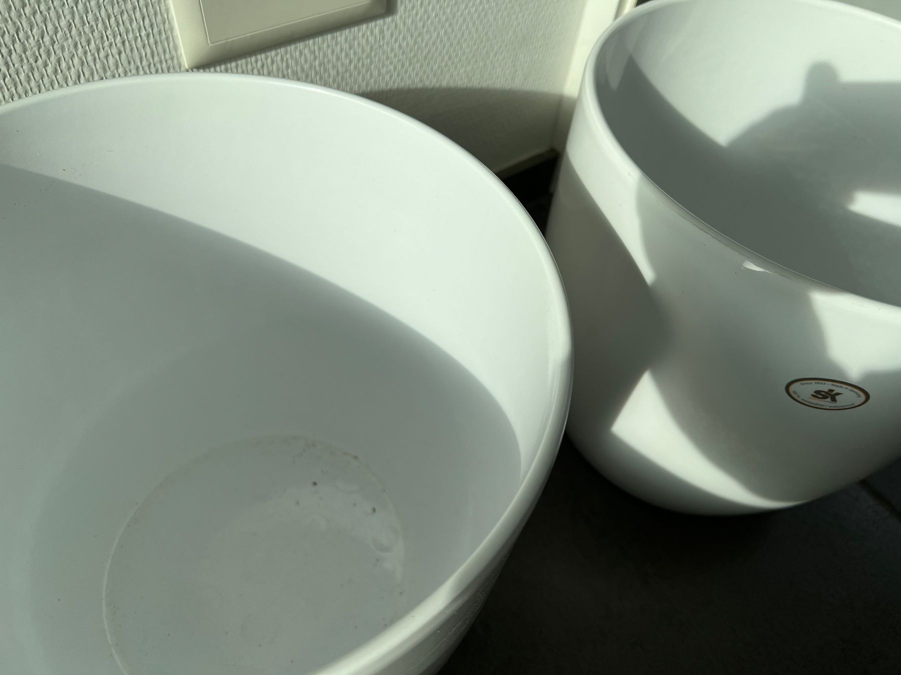 Vasi per fiori: 3 Keramik Pflanztöpfe, ca 27 cm Durchmesser, – Usato da Zürich venduto da claudia0512 3