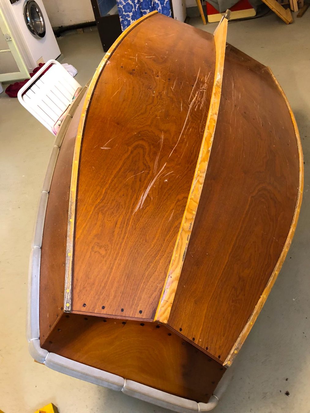 Selbstbau Barche: Dingi mit Rudern aus Holz – Usato da Schmerikon venduto da babels01 3