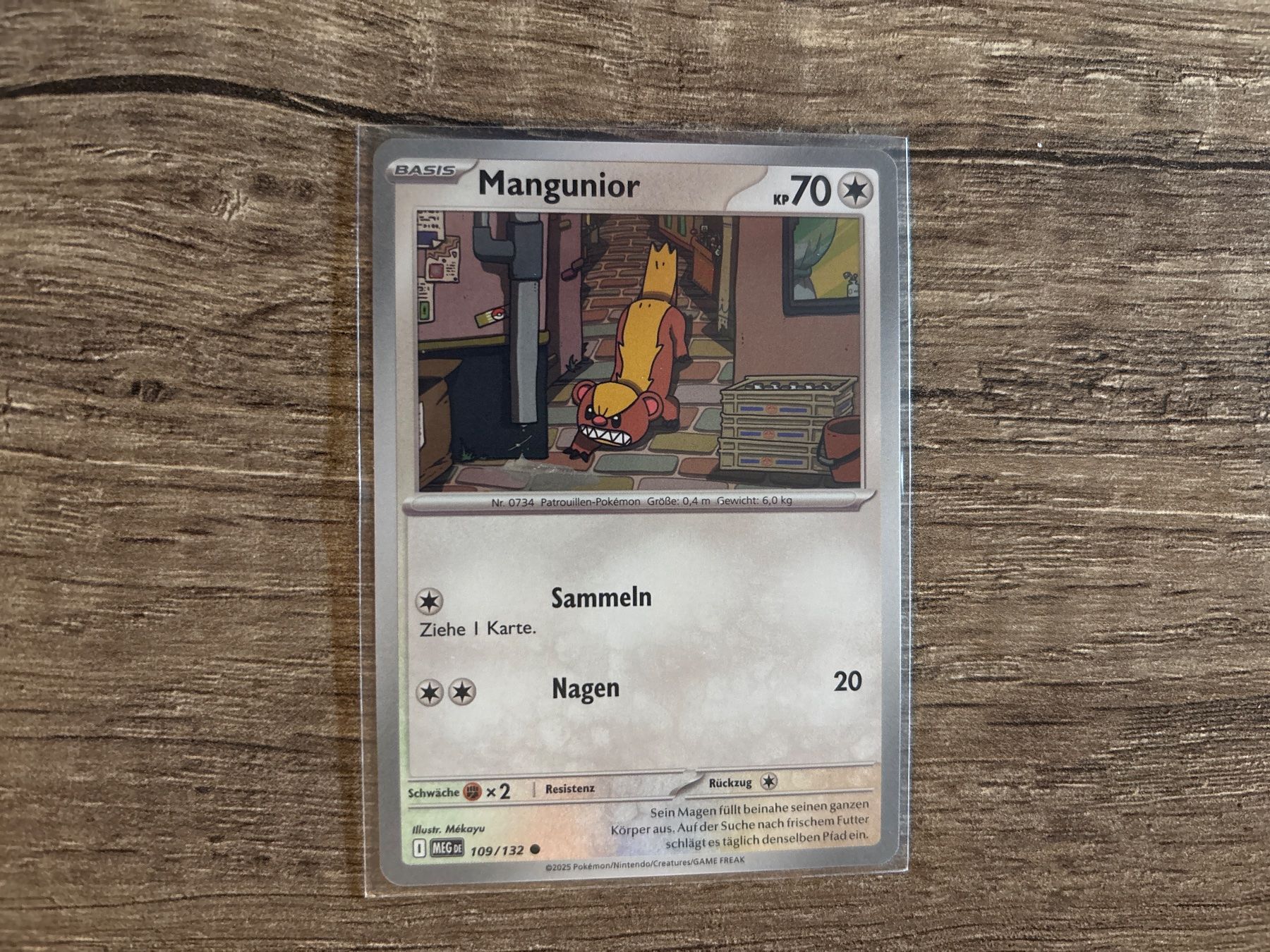 Pokémon Sammelbilder & Trading cards: Mangunior (MEG DE) NM – Neu (gemäss Beschreibung) aus Frutigen von swissTCGworld