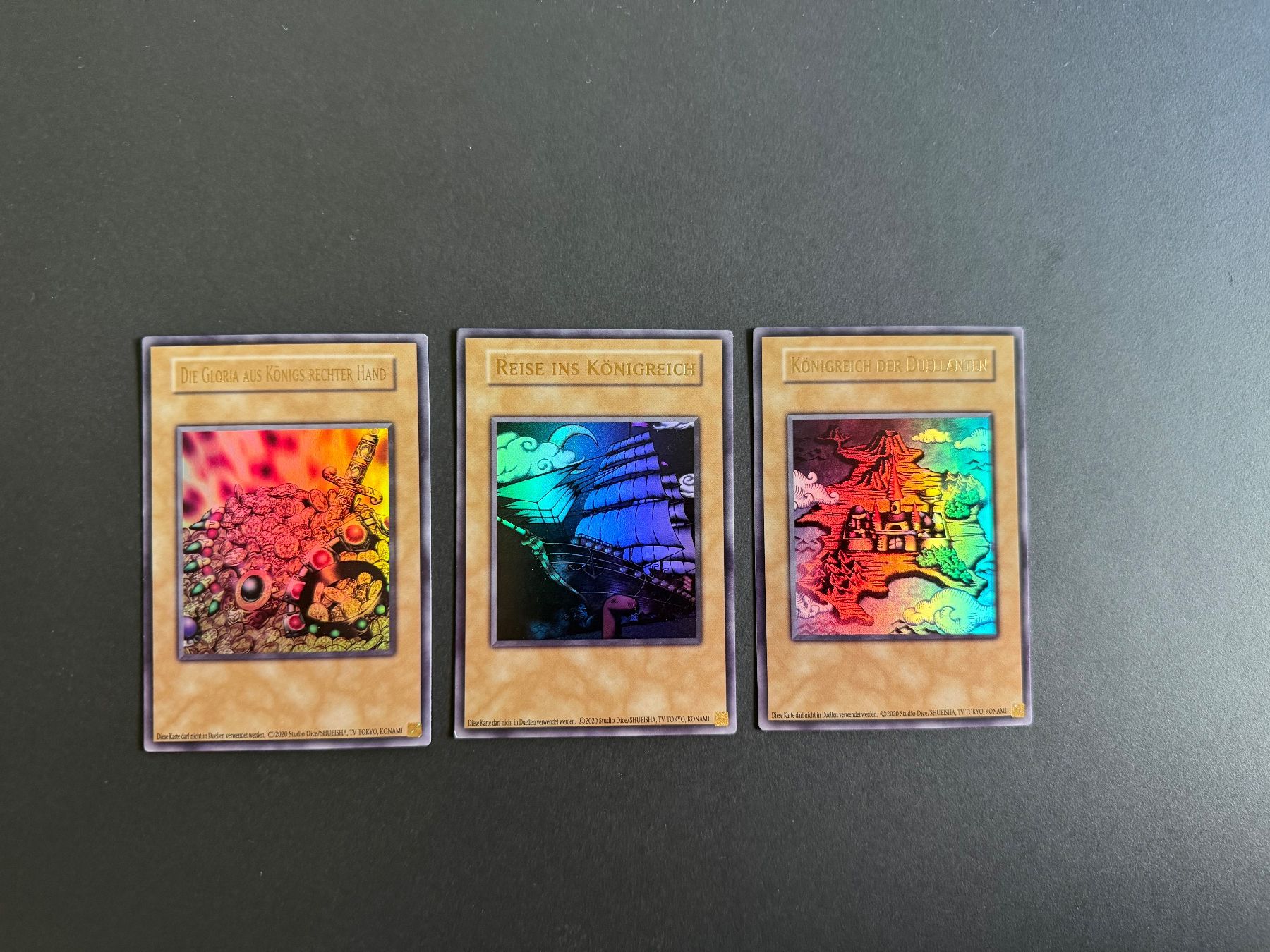 Yugioh Carte collezionabili: Nicht Spiel Karten 3er Set – Usato da Zürich venduto da mountainwizard00