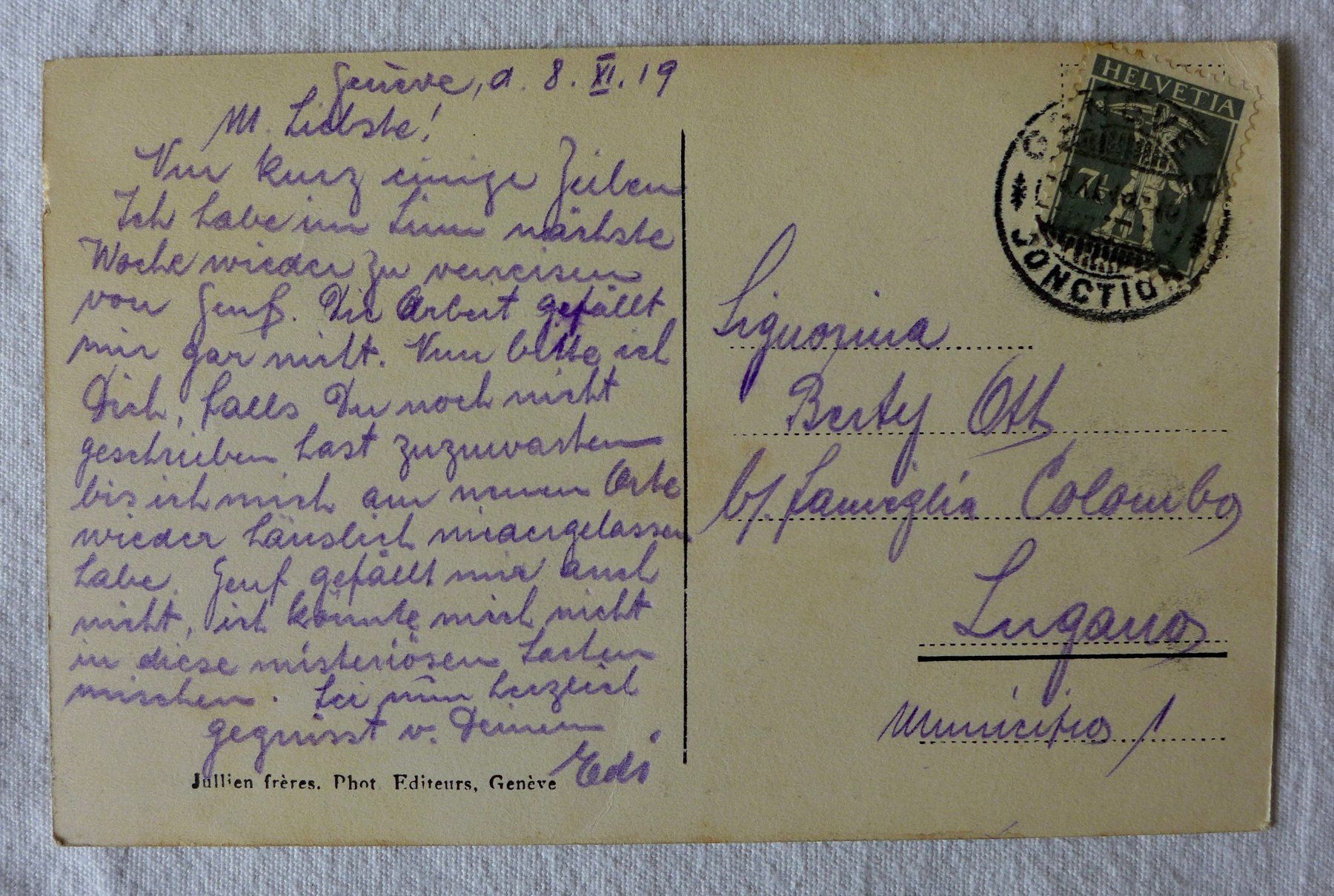 Cartoline postali: AK GENÈVE / GENF GE, Place Cornavin, belebt – Usato da Wallisellen venduto da aloa09 1
