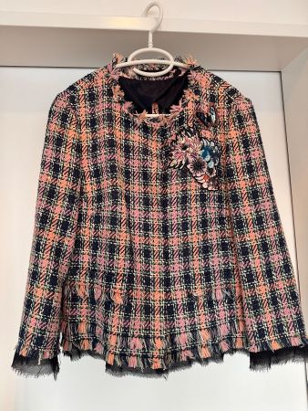 Marc Cain Blazer Gr. 38 Chanel Stil Top Zustand