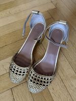 Sandales à talons La Redoute dorées - taille 41
