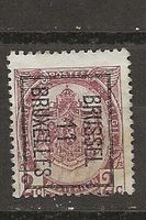 Bruxelles Préoblitéré 1911