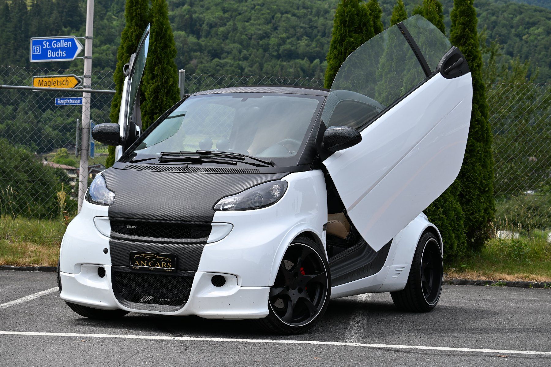 Smart Automobili: SMART BRABUS LORINSER BREITBAU 120 PS UNIKAT EINZIGARTIG – Usato da Trübbach venduto da men_rp5f 2
