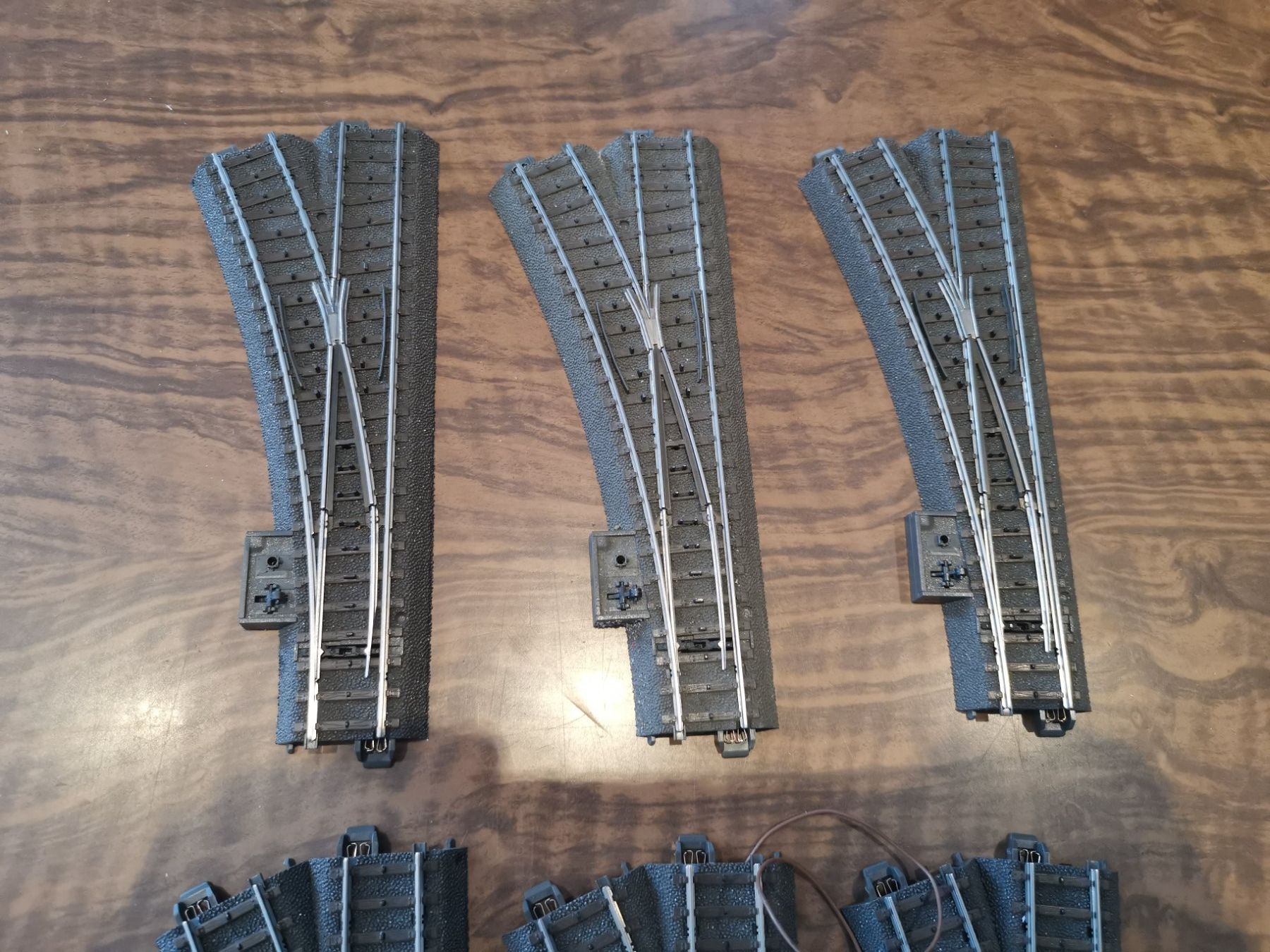 Märklin Modellini di ferrovie: 6x Märklin - Weichen links – Usato da St. Margrethen SG venduto da tribeli98 2