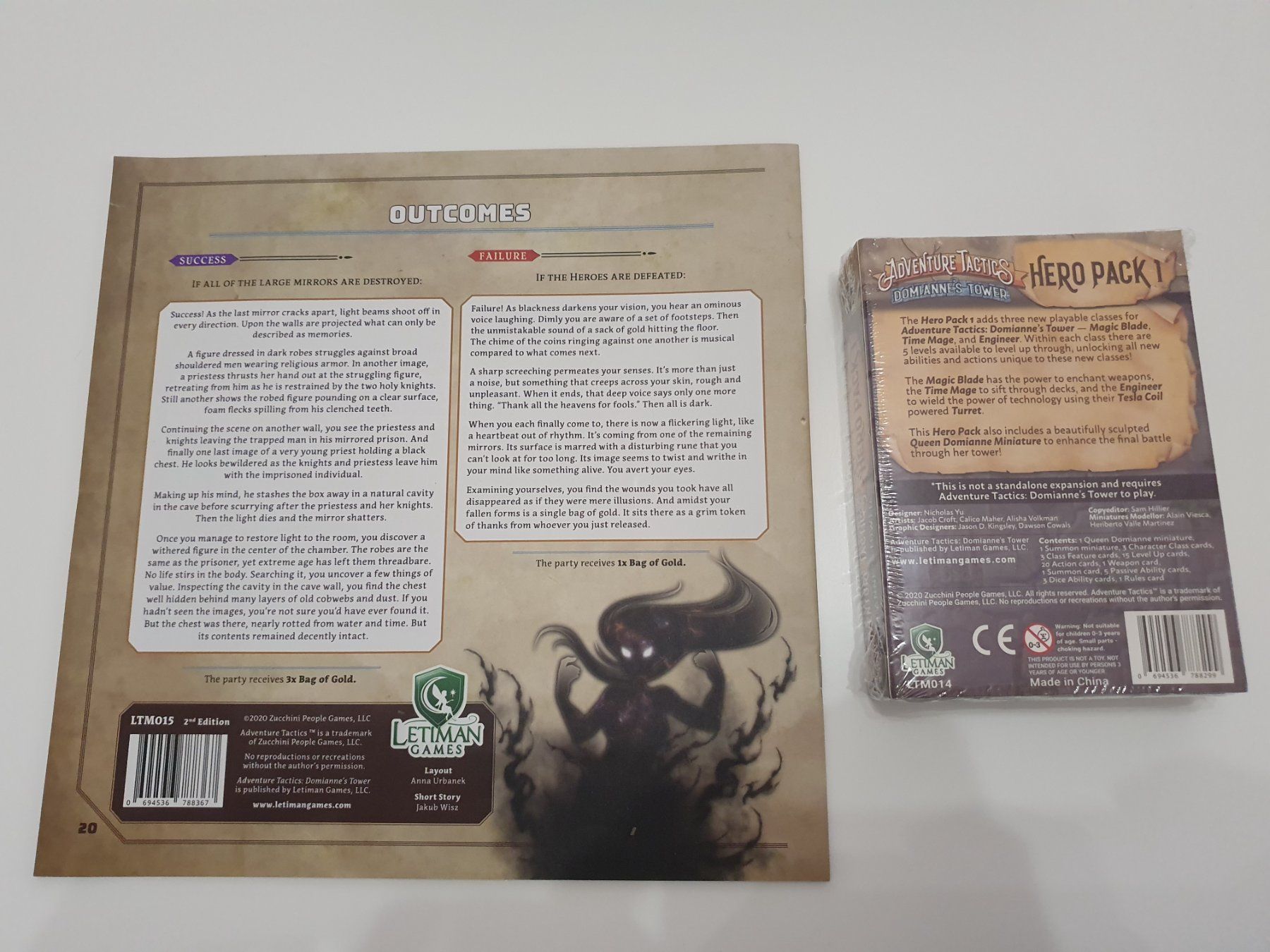Giochi: Adventure Tactics (Kickstarter edition) – Nuovo e nell'imballaggio originale da Puidoux venduto da Svreber 5