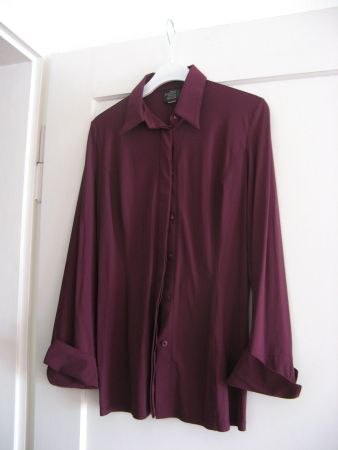 Bluse dunkelrot Gr. S von feel better than good