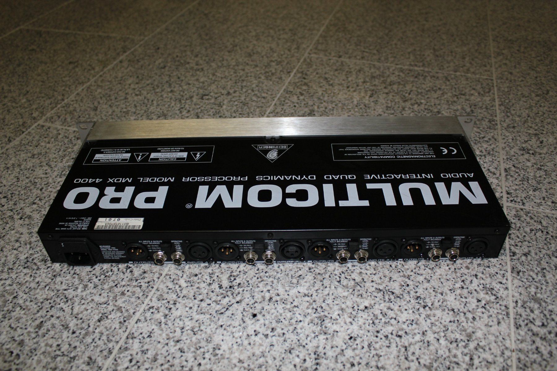 Behringer Egaliseurs: Behringer Multicom Pro MDX4400 – D'occasion à Erlenbach ZH par ultraSale 1