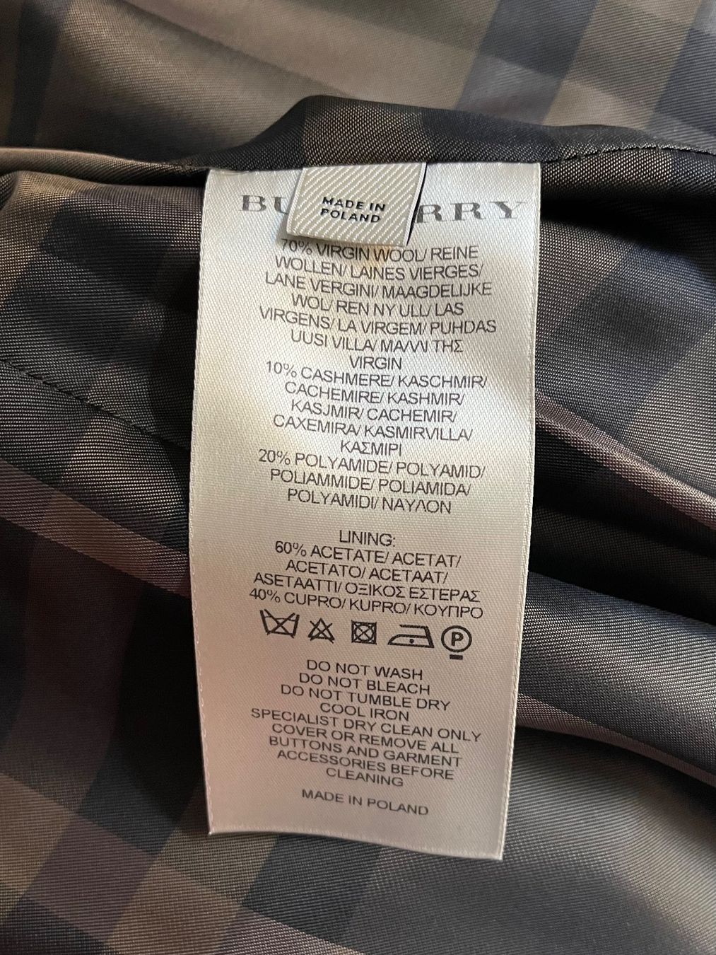 Burberry Cappotti: Burberry coat 2300! – Usato da Barna venduto da orbuyorcry 8