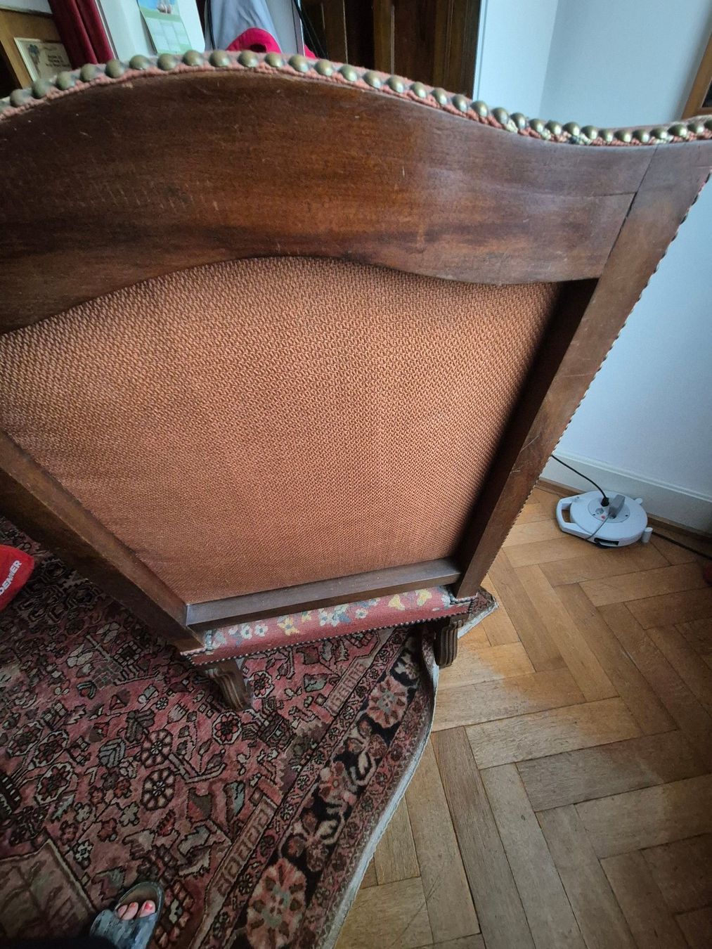 Sedie: Schöner Gobelin-Stuhl (Gebraucht) – Usato da Riehen venduto da Gatzgi 3