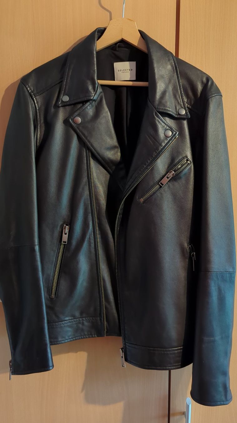 Jacken: Echte Lederjacke Biker Style – Gebraucht aus Stans von Fabdc