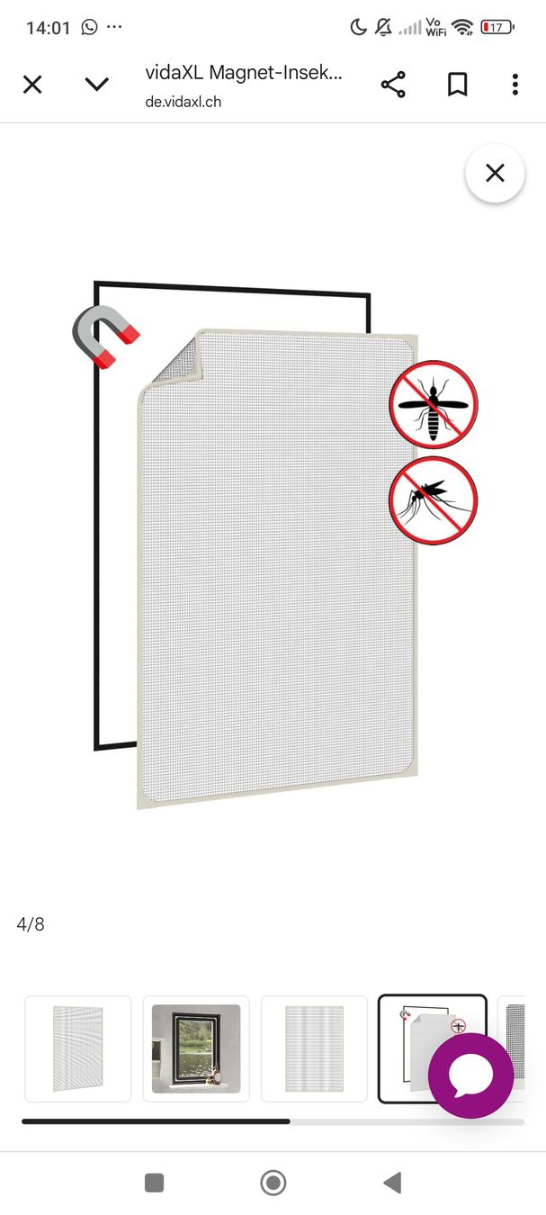 Altro per la casa: Mückennetz mit Magnet Rahmen – Nuovo (secondo la descrizione) da Bichelsee venduto da Andi790 4