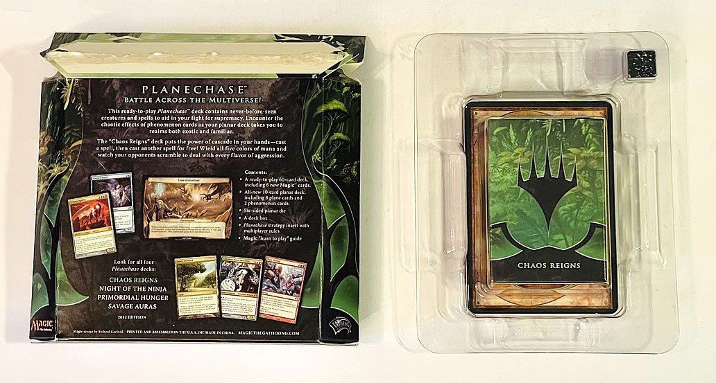 Magic The Gathering Sammelbilder & Trading cards: Magic The Gathering Planechase Decks 2012 4er Set englisch – Gebraucht aus Duggingen von nad_6yzh 3