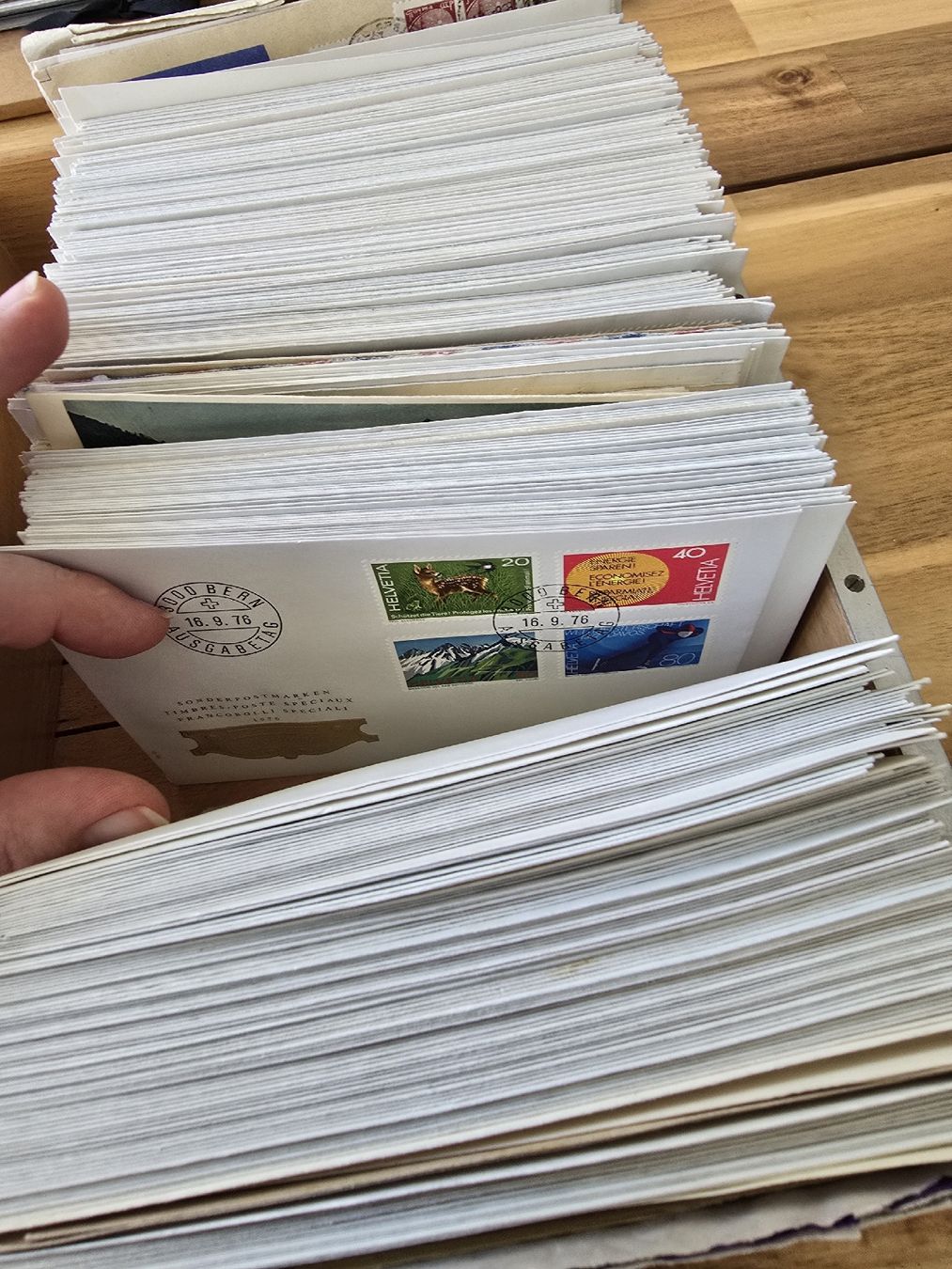 Tous les timbres: Briefmarkenkonvolut – D'occasion à Zürich par Rinatin 8