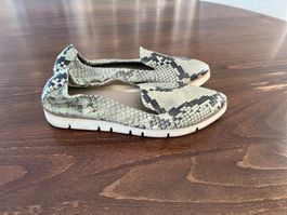 Kennel & Schmenger Loafers Schlangenprint Leder Gr 38 Top...