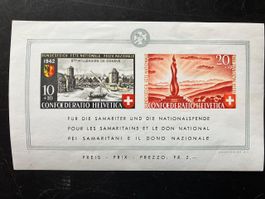 1942 Bundesfeierblock II ungestempelt