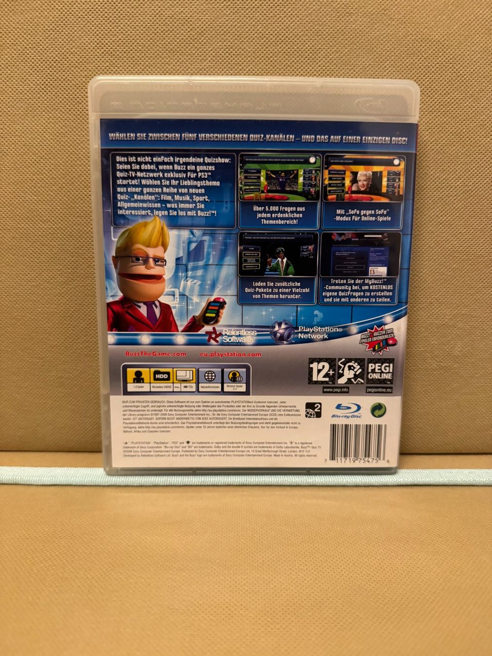 Giochi: Buzz! Quiz TV - PS3 Spiel – Usato da Zürich venduto da mariameier 1