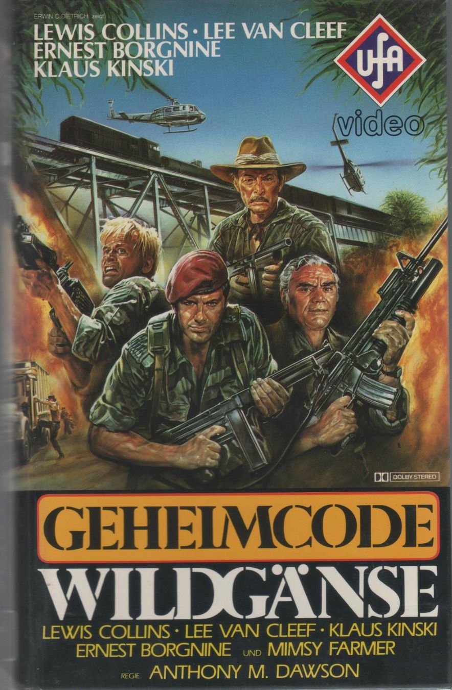Alle VHS: Geheimcode: Wildgänse (D/I 1984) ufa VHS 3278 – Gebraucht aus Remetschwil von Hofiii