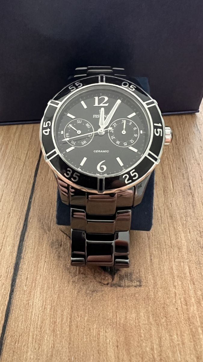 Festina Orologi: Festina Ceramic Lady Day-Date – Usato da Rebstein venduto da gimmma 3