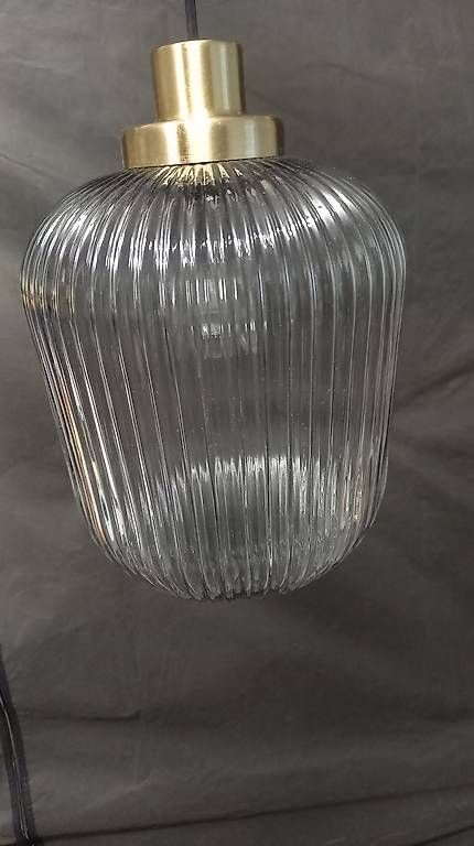 Kronleuchter & Deckenlampen: Glas Hängeleuchte  – Gebraucht aus Wabern von seu_r7jj 1