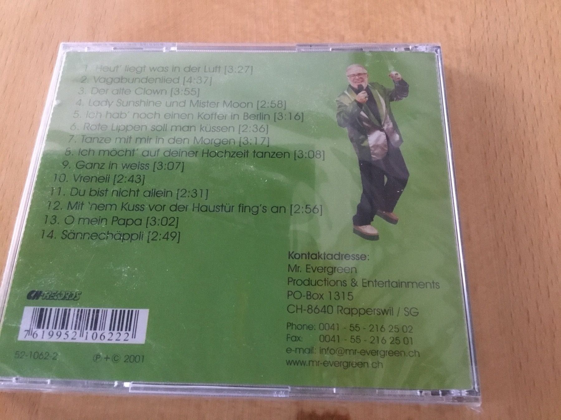 CD: Mr. Evergreen - Ich hab noch einen… – Nuovo (secondo la descrizione) da Rüti ZH venduto da alumedien 1